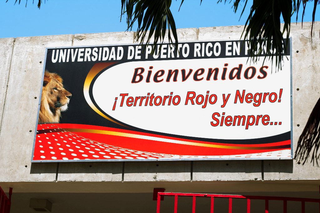 Banner UPRP - Bienvenidos al Territorio Rojo y Negro Siempre