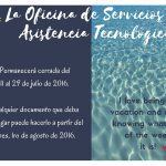 la oficina de servicios de asistencia tecnologica