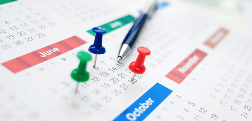 Imagen Decorativa sobre el Calendario Académico