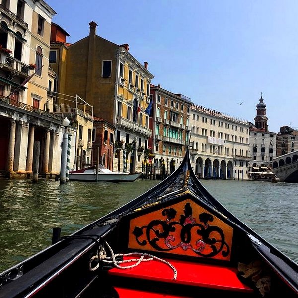 Imagen del Gran Canal de Venecia