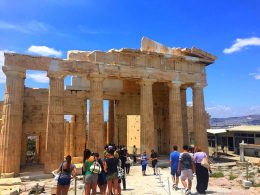 Imagen del Propylaea en Atenas
