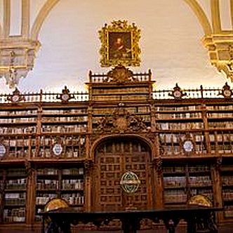 Imagen de la Antigua Librería de la Universidad de Salamanca