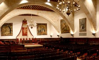 Imagen del Paraninfo en la Universidad de Salamanca