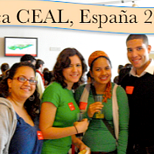 Imagen de estudiantes becados por Santander en la Universidad Autónoma de Madrid