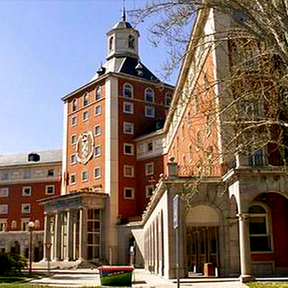 Imagen del Rectorado de la Universidad Complutense de Madrid