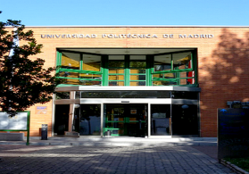 Imagen del frente de la Universidad Politécnica de Madrid