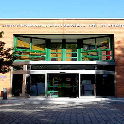 Imagen del frente de la Universidad Politécnica de Madrid