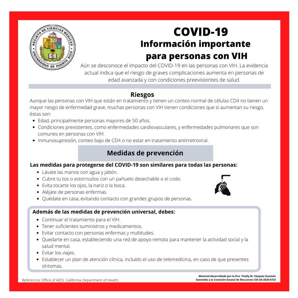 pacients vih covid19