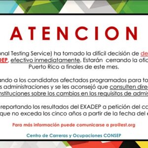 Noticia ETS (Educational Testing Service)