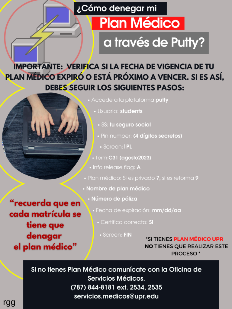 Cómo denegar mi plan médico a través de Putty