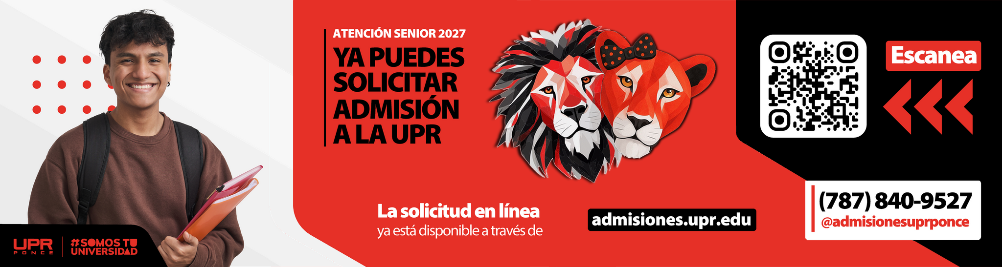 Banner Solicitud Admisión UPR